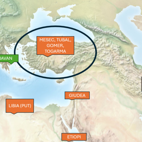 1° Acconto: TOUR - Sulle orme di ___ in ____